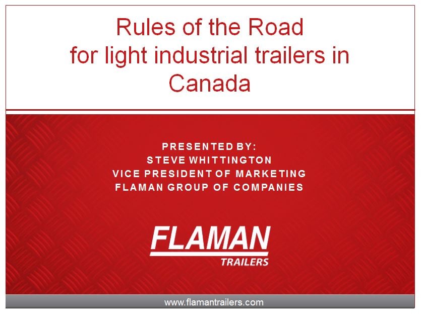 Trailering 'Rules of the Road' Updated
